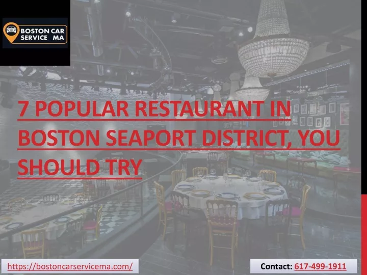 7 popular restaurant in boston seaport district