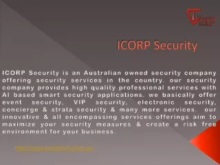 ICORP Security