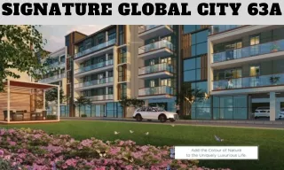 Signature Global City 63A Gurgaon- 2/3 BHK Flats