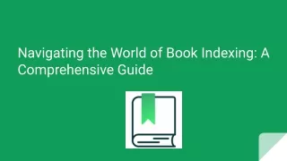 Navigating the World of Book Indexing_ A Comprehensive Guide