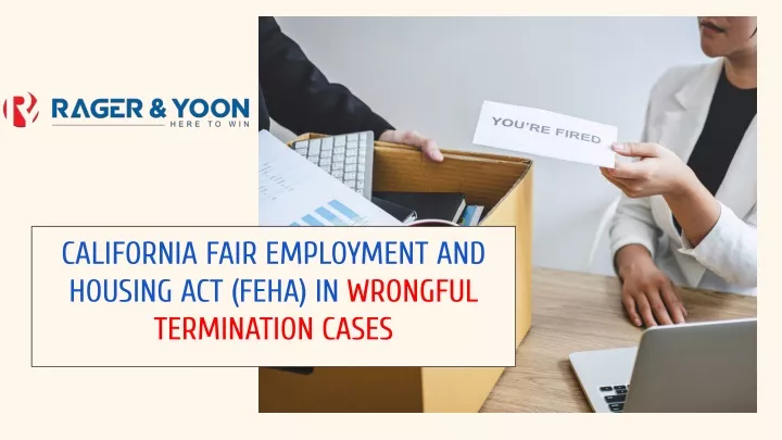 california fair employment and housing act feha