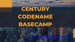 Century Codename Basecamp - Plots for Sale