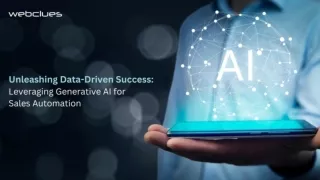 Unleashing Data-Driven Success Leveraging Generative AI for Sales Automation
