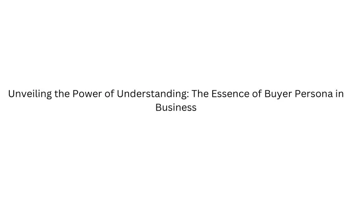 unveiling the power of understanding the essence