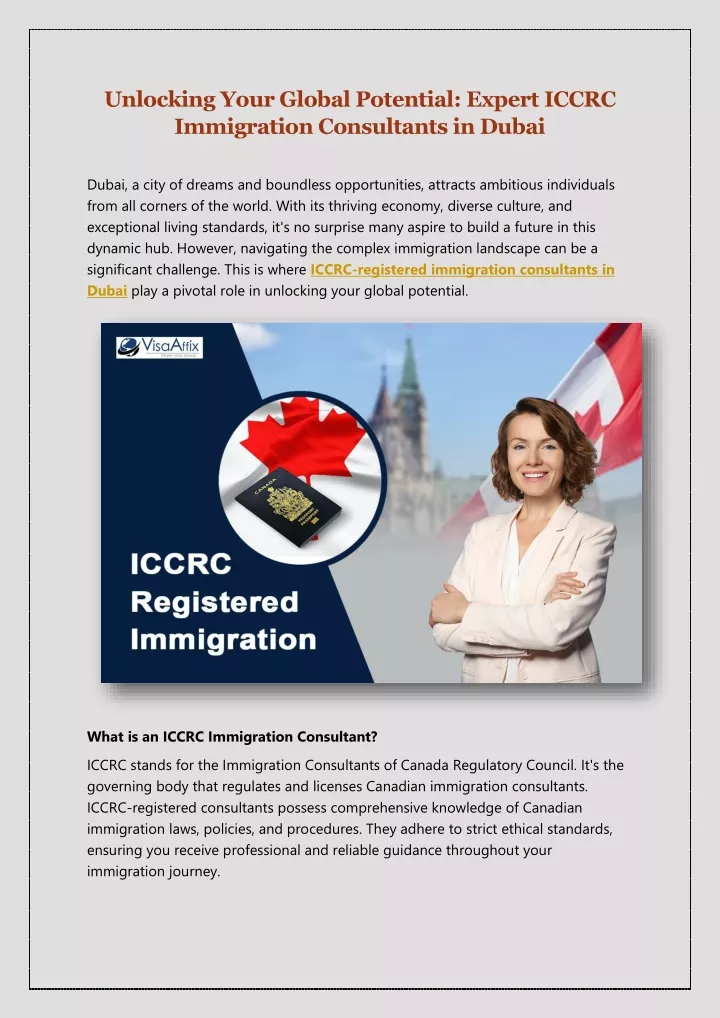 unlocking your global potential expert iccrc
