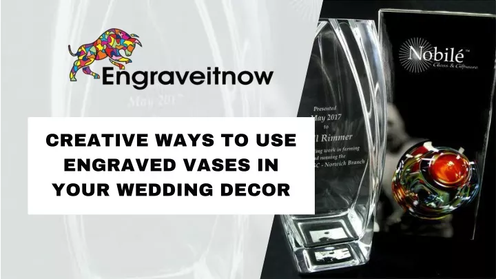 creative ways to use engraved vases in your