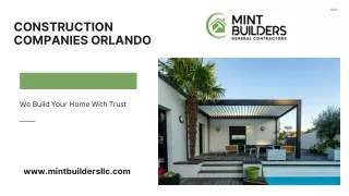 Construction Companies Orlando