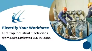 Electrify Your Workforce: Hire Top Industrial Electricians from Euro Emirates LL