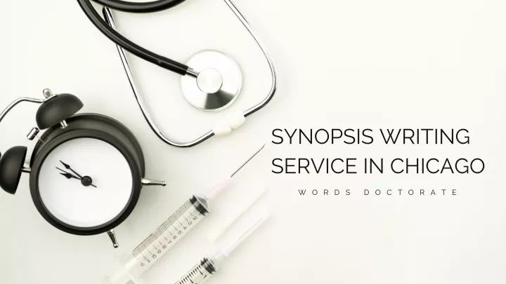 synopsis writing service in chicago