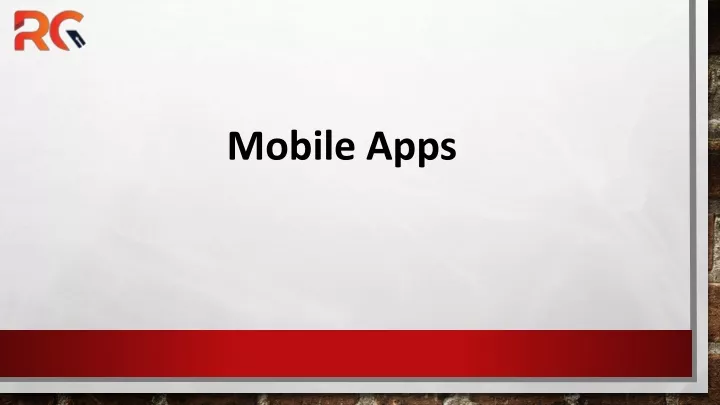 mobile apps