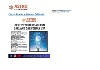 Best Psychic Reader in Oakland California usa