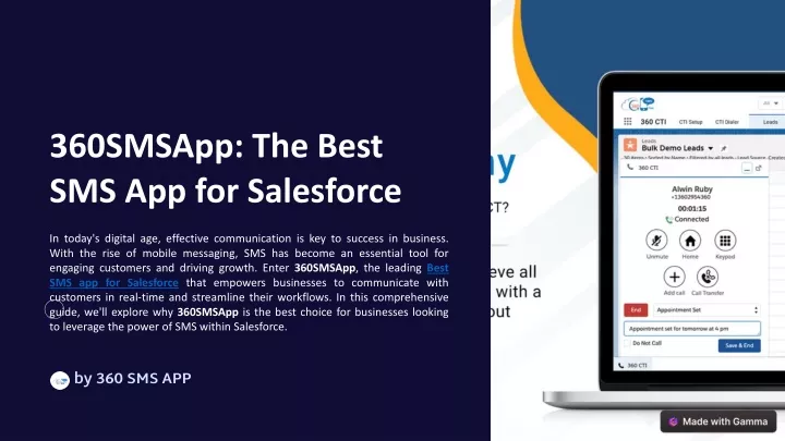 360smsapp the best sms app for salesforce