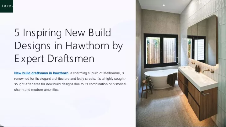 5 inspiring new build designs in hawthorn