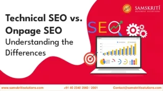 Technical SEO vs. On-Page SEO | Top SEO Services in Hyderabad