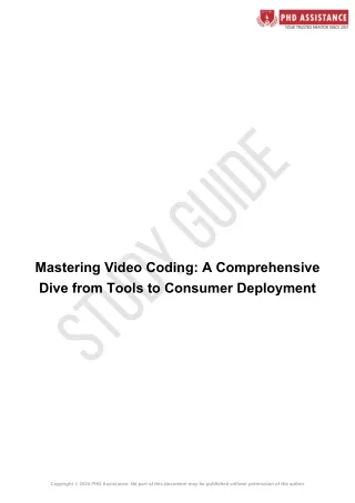 Mastering Video Coding A Comprehensive Dive from Tools to Consumer Deployment