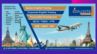 GRE Classes in Aundh &amp; Wakad - GRE Institute Pune - Erudite Academy