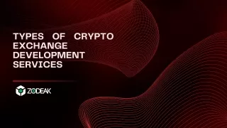 Crypto Exchange Development Services