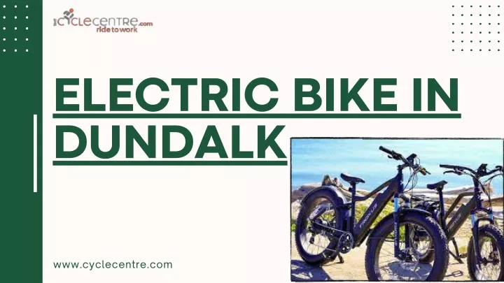 electric bike in dundalk