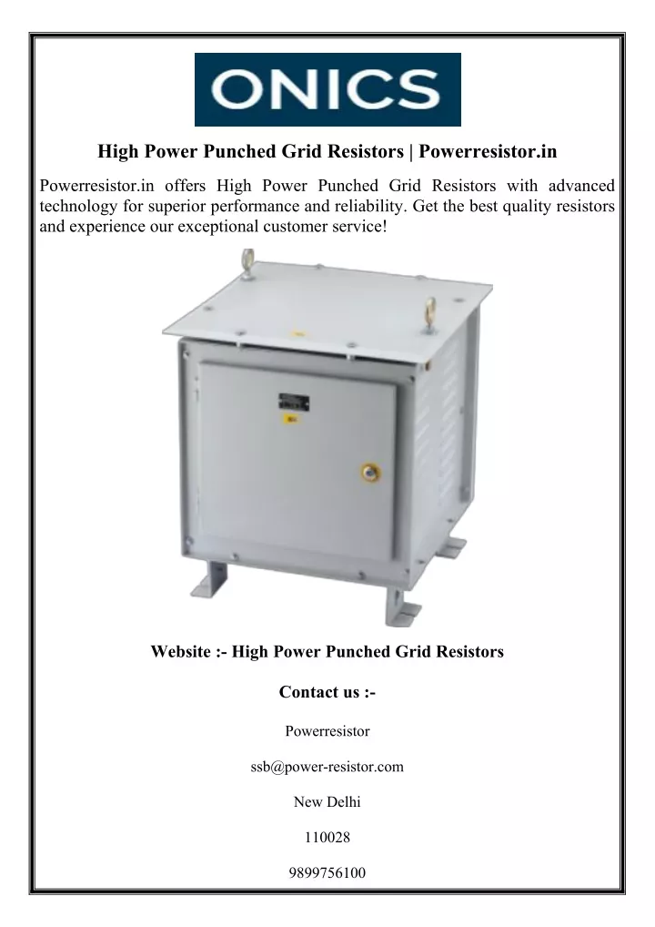 high power punched grid resistors powerresistor in