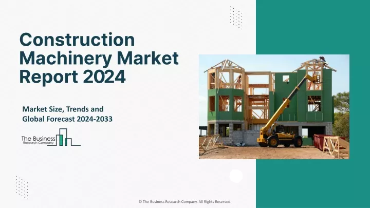 construction machinery market report 2024
