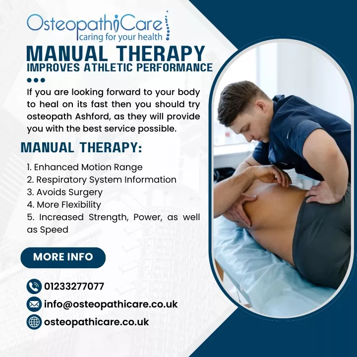 manual therapy improves athletic performance