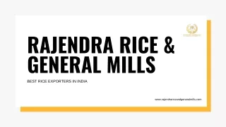 Rajendra Rice & General Mills Feb PDf