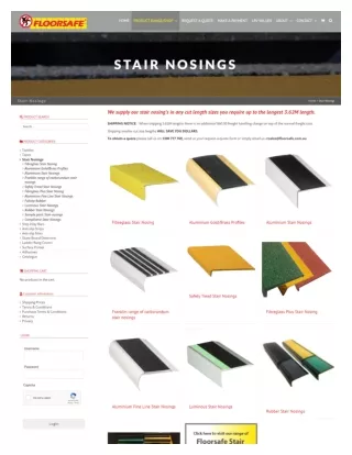 Prevent Slips with Anti-Slip Stair Nosing | Floorsafe Australia