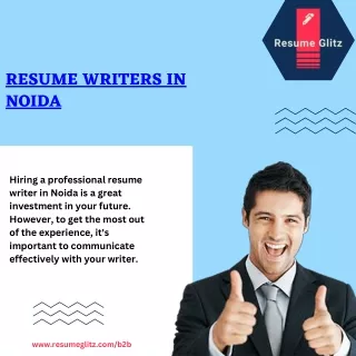 The Importance of Hiring Professional Resume Writers in Noida