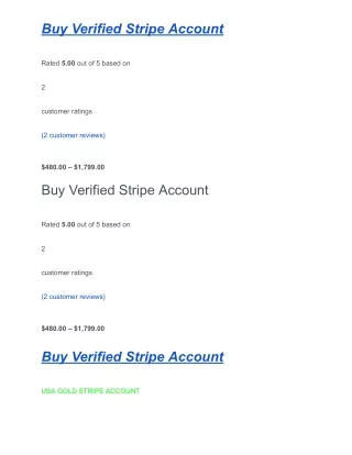 Untitled documentBuy Verified Stripe Account