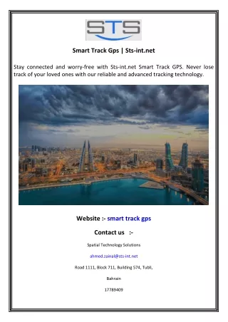 Smart Track Gps  Sts-int.net