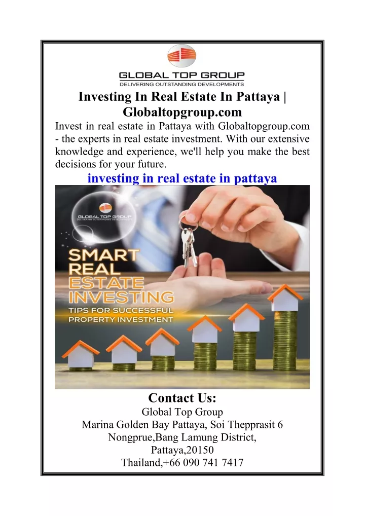 investing in real estate in pattaya