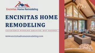 Best Home Remodeling in Encinitas - Encinitas Home Remodeling