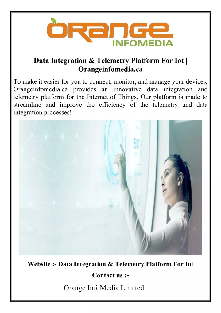 data integration telemetry platform