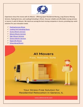 Naperville Moving Company