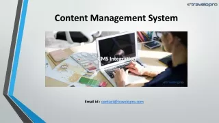 content management system