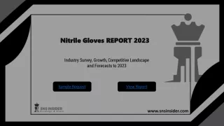 Nitrile Gloves Market PPT