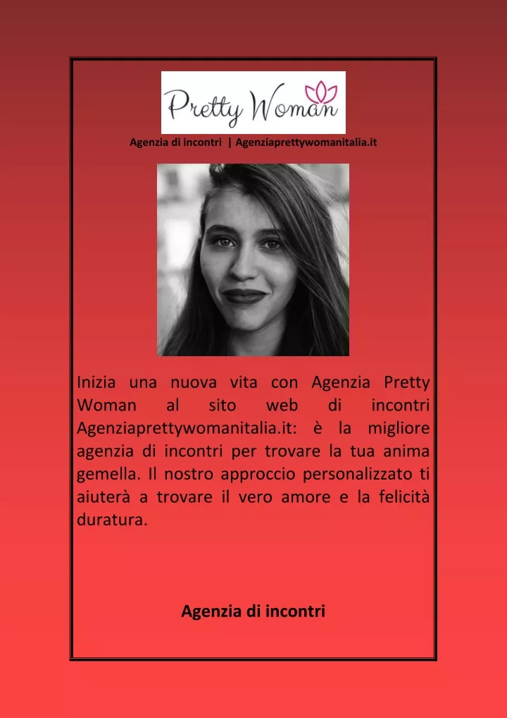 agenzia di incontri agenziaprettywomanitalia it