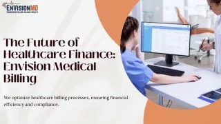 The Future of Healthcare Finance Envision Medical Billing