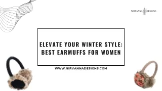 Fashion Forward in Frosty Weather: Best Women's Earmuffs Unveiled