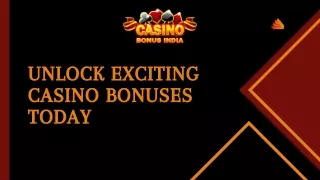 Online Casino Bonuses – Casino Bonus India