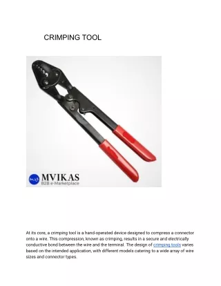 Crimping Tool