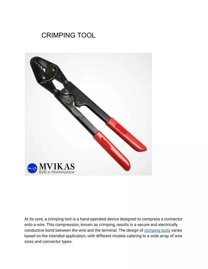 crimping tool