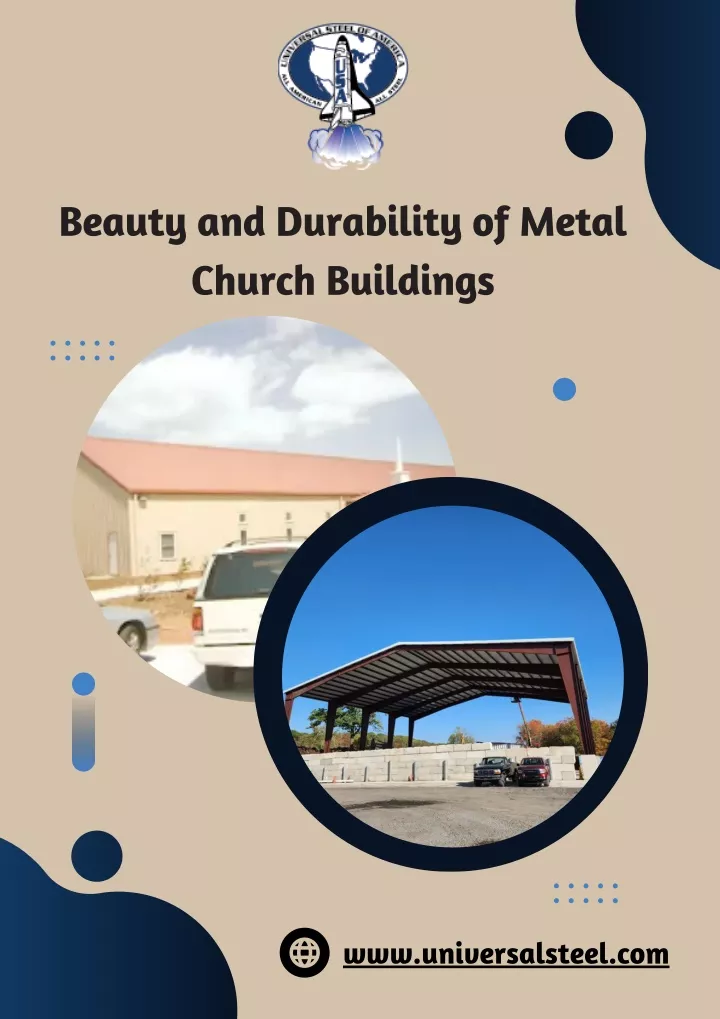 beauty and durability of metal church buildings