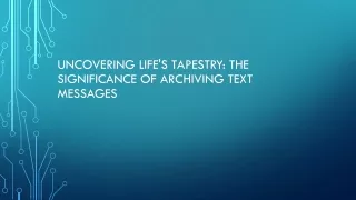 uncovering life s tapestry the significance