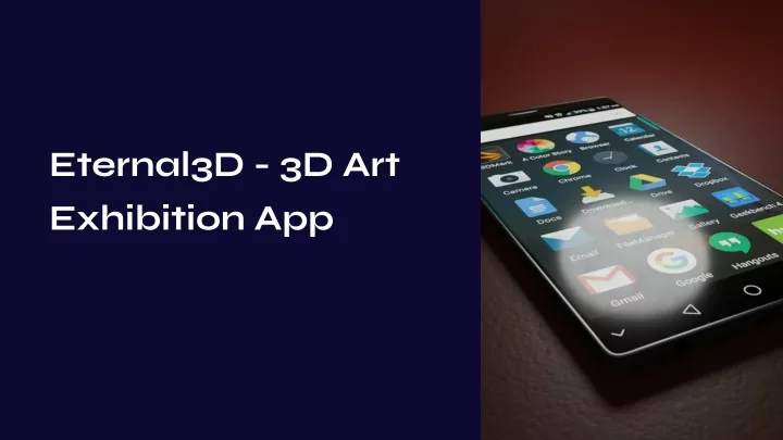 eternal3d 3d art exhibition app