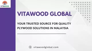 VitaWood Global - Plywood Solutions