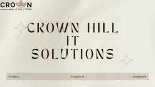 Best  Affordable web development services at Crown Hill IT Solutions