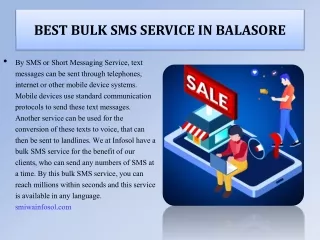 Best Bulk SMS Service Provider in Balasore Odisha smiwa infosol