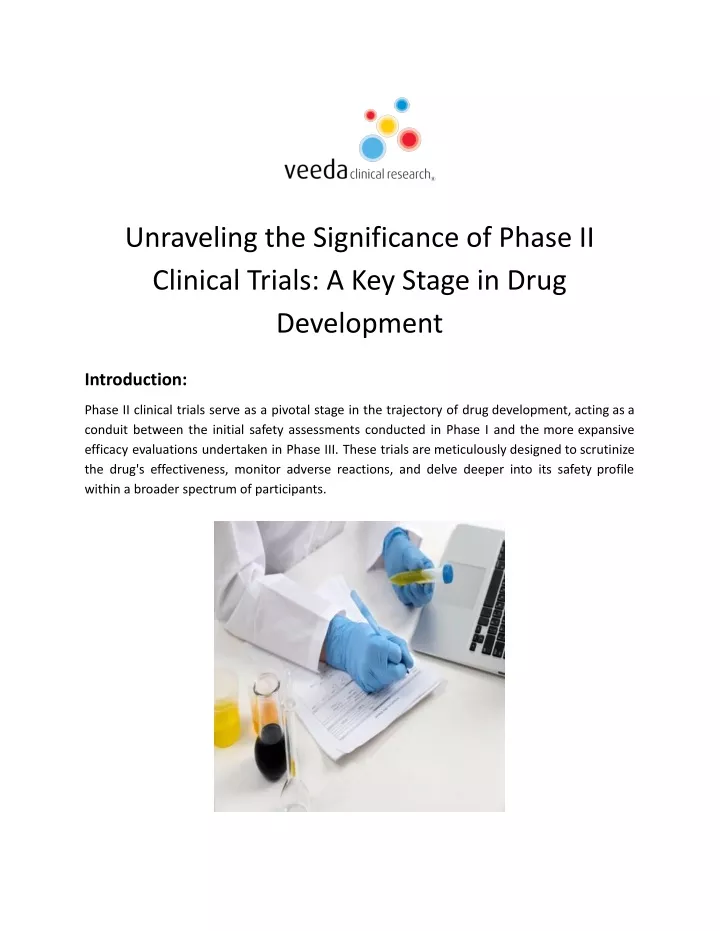 unraveling the significance of phase ii clinical