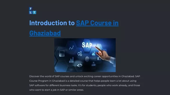 introduction to sap course in ghaziabad